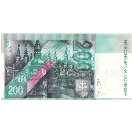 Словакия 200 крон 2000 год - Миллениум UNC
