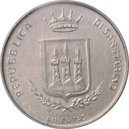 Сан-Марино 5 лир 1983 год - Ядерная угроза