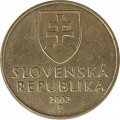Словакия 1 крона 2002 год - Мадонна с младенцем