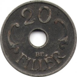 Венгрия 20 филлеров 1941 год
