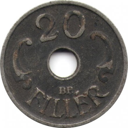 Венгрия 20 филлеров 1941 год