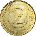 Словения 2 толара 2001 год - Ласточка амбарная