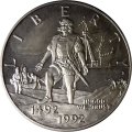 США 1/2 доллара 1992 год - 500 лет путешествию Колумба (S)