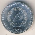 ГДР 20 марок 1968 год