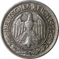 Веймарская республика 50 рейхспфеннигов 1927 год (F)