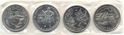 Набор из 4 монет Португалия 1995 год