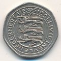 Гернси 20 пенсов 1982 год