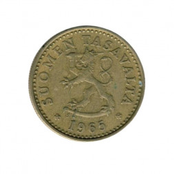 Финляндия 10 пенни 1965 год