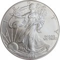 США 1 доллар 1998 год - Шагающая свобода (без отметки МД)