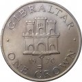 Гибралтар 1 крона 1970 год