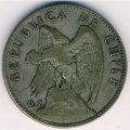 Чили 50 сентаво 1902 год