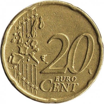 Греция 20 евроцентов 2002 год - Иоанн Каподистрия (Без отметки монетного двора)