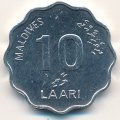 Мальдивы 10 лаари 1984 год