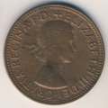 Австралия 1/2 пенни 1962 год