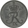 Дания 5 эре 1953 год