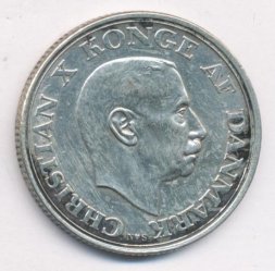 Дания 2 кроны 1945 год