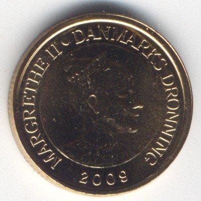 Дания 20 крон 2009 год - Корабли. Плавучий маяк