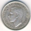Австралия 6 пенсов 1940 год