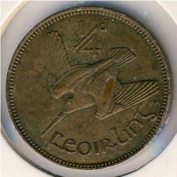 Ирландия 1 фартинг 1940 год