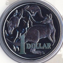 Австралия 1 доллар 2014 год