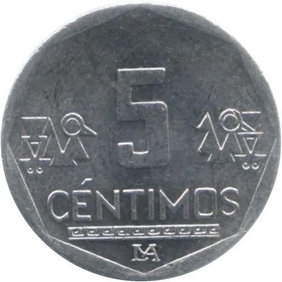 Перу 5 сентимо 2015 год