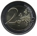 Эстония 2 евро 2018 год - 100 лет независимости прибалтийских государств (в буклете)