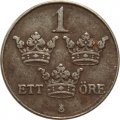 Швеция 1 эре 1944 год