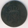 Бавария 2 пфеннинга 1825 год