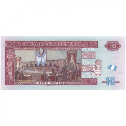 Гватемала 10 кетсаль 2014 год - UNC