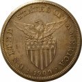Филиппины 1 песо 1909 год