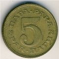 Югославия 5 пар 1978 год