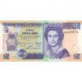 Белиз 2 доллара 2017 год - UNC
