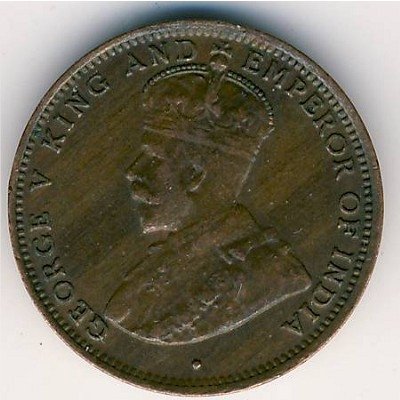 Цейлон 1/2 цента 1926 год