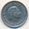 Нидерланды 25 центов 1969 год (рыба)