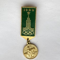 Значок. Конный спорт. Олимпиада 1980