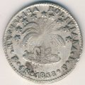 Боливия 4 соля 1858 год