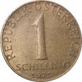 Австрия 1 шиллинг 1975 год