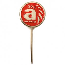 Значок-иголка 20 g arena (завод Aurea Celje)