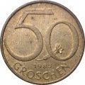 Австрия 50 грошей 1985 год
