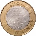 Финляндия 5 евро 2011 год - Уусимаа