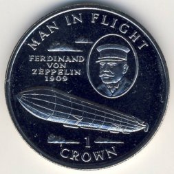 Остров Мэн 1 крона 1994 год