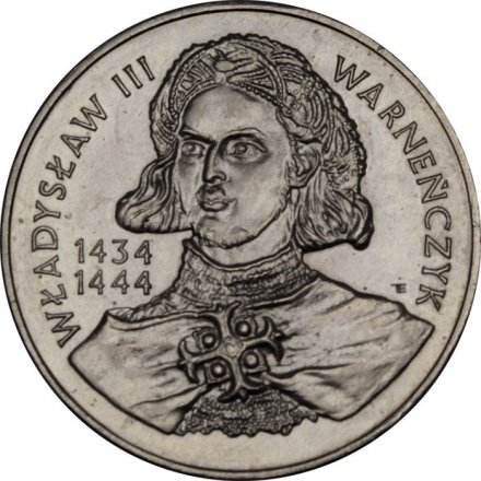 Польша 10000 злотых 1992 год - Король Владислав III Варненьчик (1434-1444)