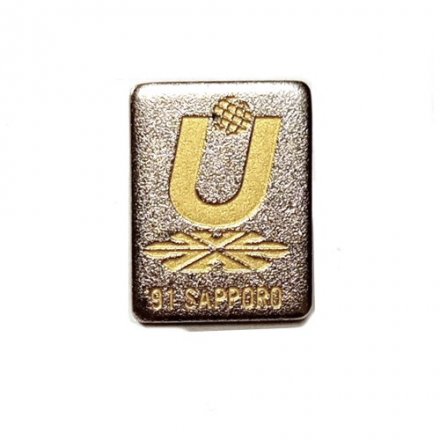 Значок XV Зимняя универсиада Sapporo, 91