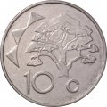 Намибия 10 центов 2009 год - Акация