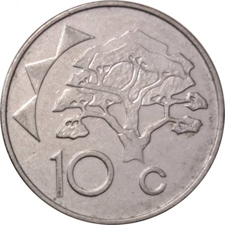 Намибия 10 центов 2009 год - Акация