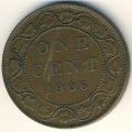 Канада 1 цент 1906 год