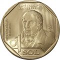Перу 1 соль 2022 год - 200 лет Независимости - Хосе Фаустино Санчес Каррион