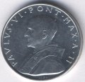 Ватикан 10 лир 1964 год Папа Павел VI