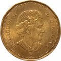 Канада 1 доллар 2009 год - 100 лет хоккейному клубу Монреаль Канадиенс