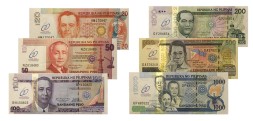 Филиппины набор из 6 банкнот - 60 лет центральному банку 2009 год - UNC